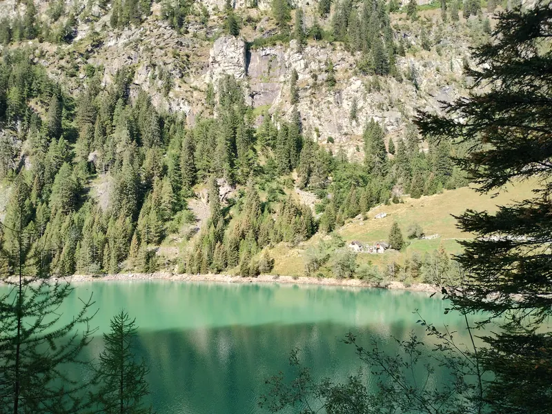 Paesaggio durante l'escursione: Lago di Antrona e Lago di Campliccioli