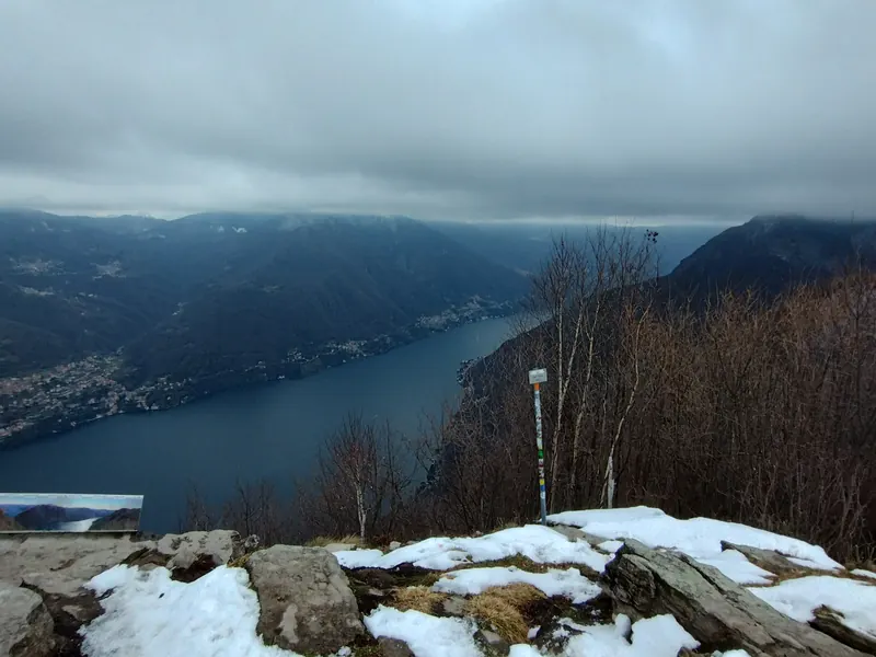 Paesaggio durante l'escursione: Monte Comana