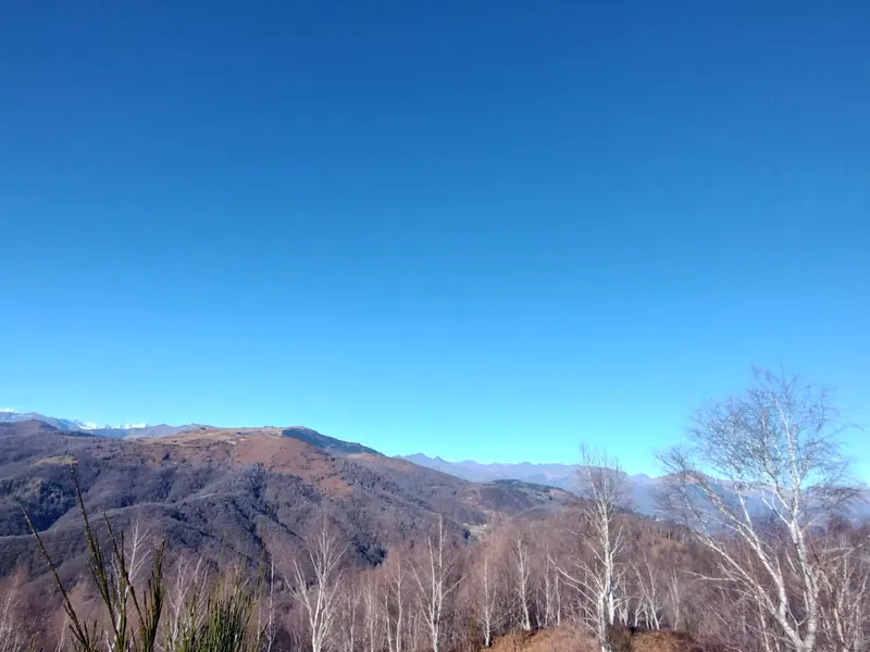 Paesaggio durante l'escursione: Monte Cornaggia
