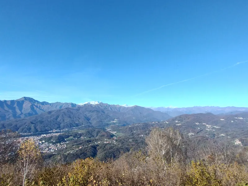 Paesaggio durante l'escursione: Monte Fenera